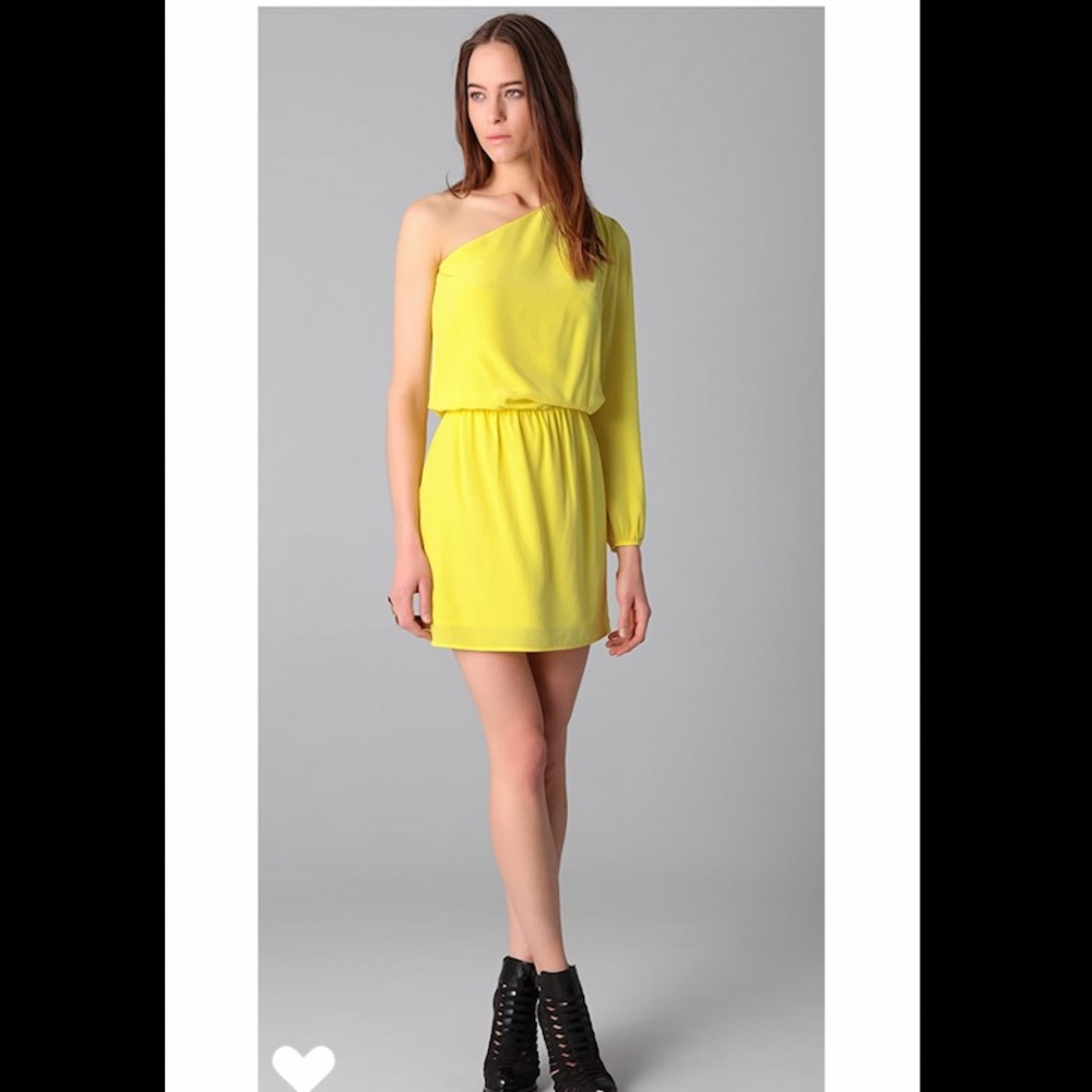 Mason 100% silk Asymmetrical mini Dress